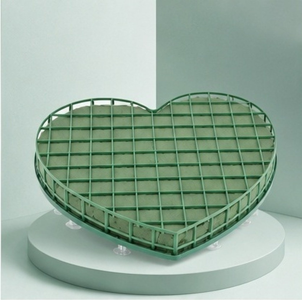 1Set Heart Floral Mud Foam Cag - Easy Florist Supply recension och pris