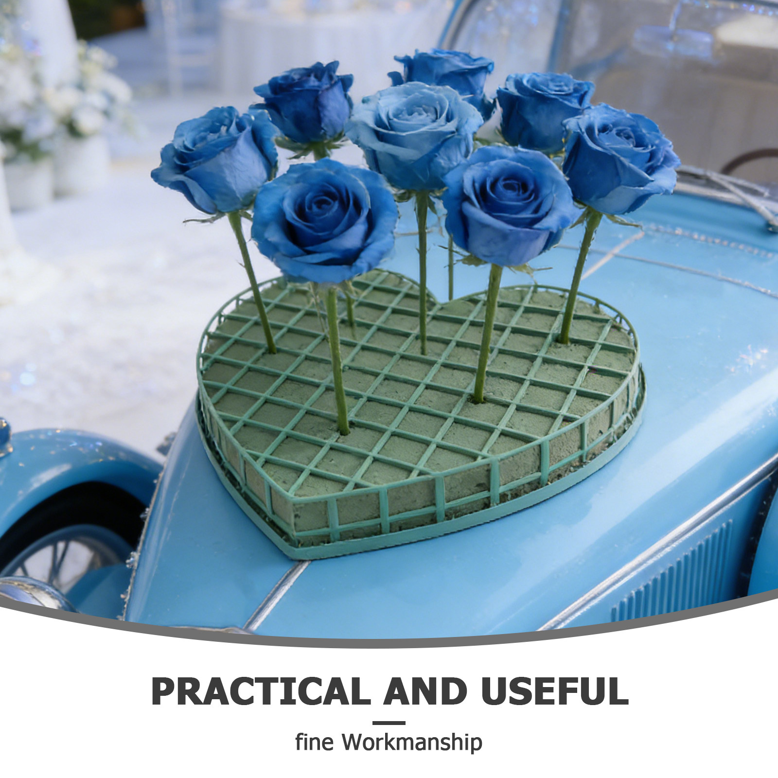 1Set Heart Floral Mud Foam Cag - Easy Florist Supply recension och pris