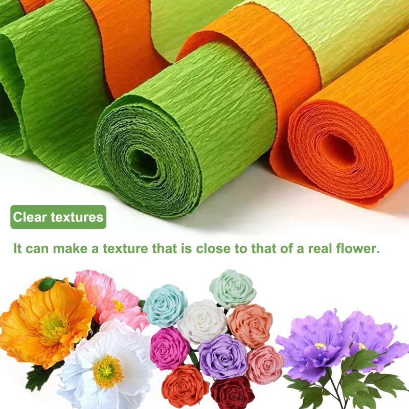 50x250cm Colored Crepe Paper R - Flower Wrap Kraft recension och pris