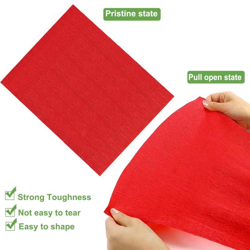 50x250cm Colored Crepe Paper R - Flower Wrap Kraft recension och pris