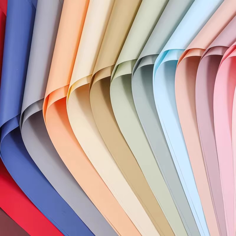 Korean Style Solid Color Paper - Flower Wrap Kraft recension och pris