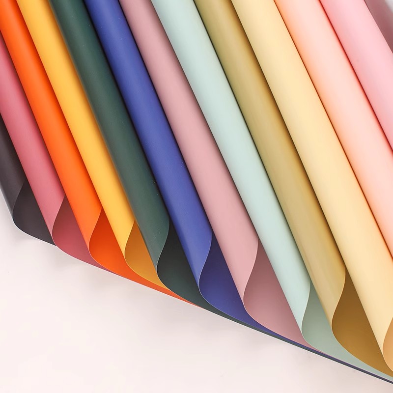 Korean Style Solid Color Paper - Flower Wrap Kraft recension och pris