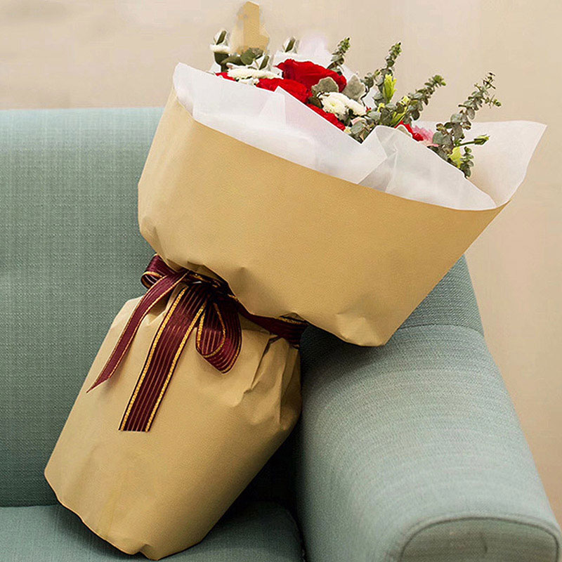 45CM*1000CM Brown Kraft Wrappi - Flower Wrap Kraft recension och pris