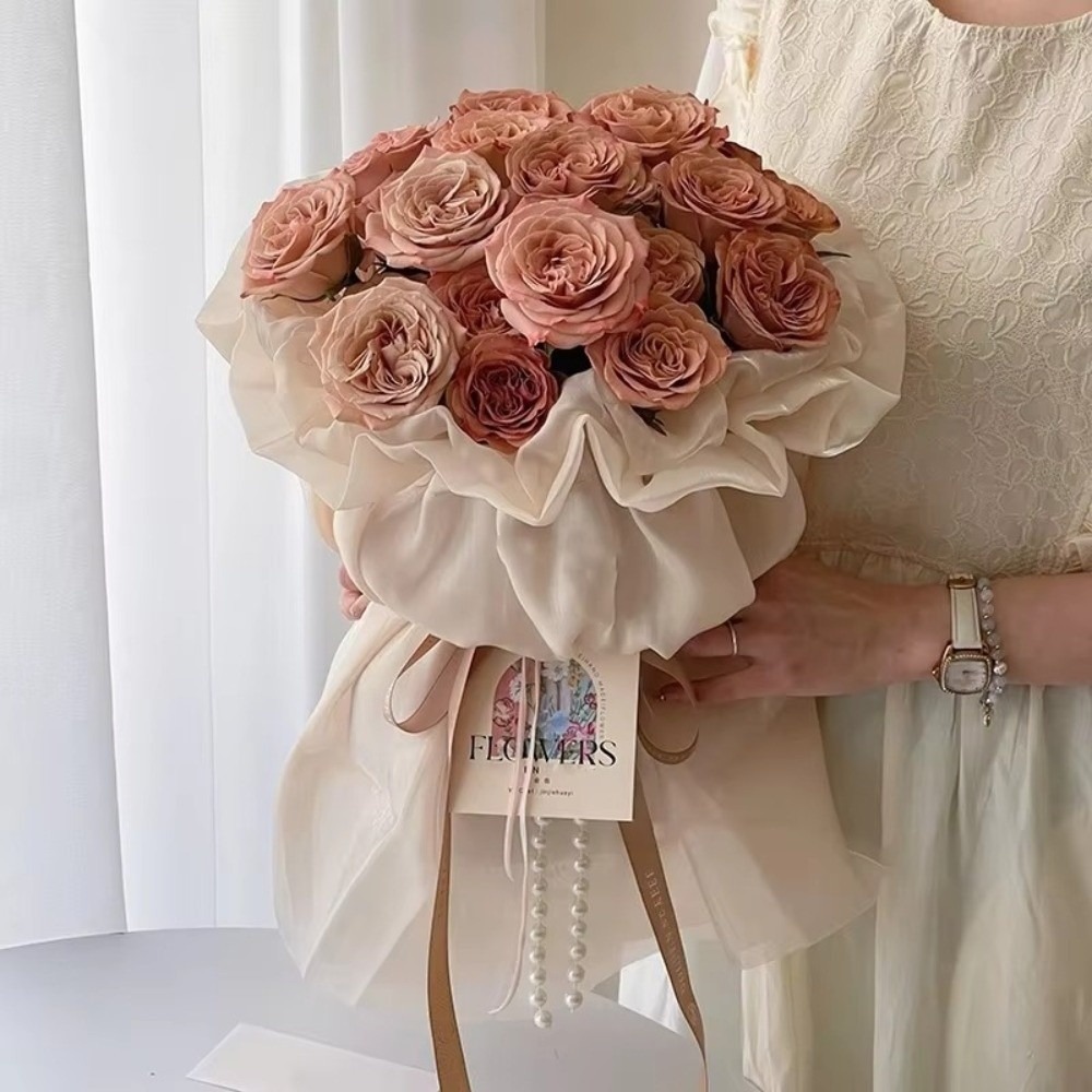 50×45 cm Flower Wrapping Paper - Flower Wrap Kraft recension och pris