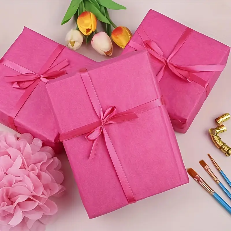 10Pcs 50*66cm Color Tissue Pap - Flower Wrap Kraft recension och pris