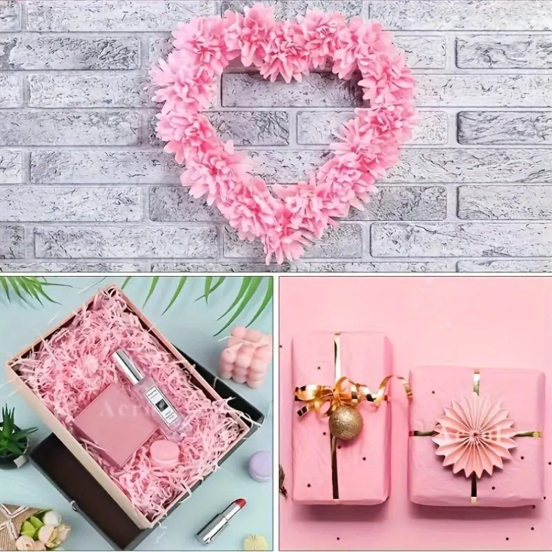 10Pcs 50*66cm Color Tissue Pap - Flower Wrap Kraft recension och pris