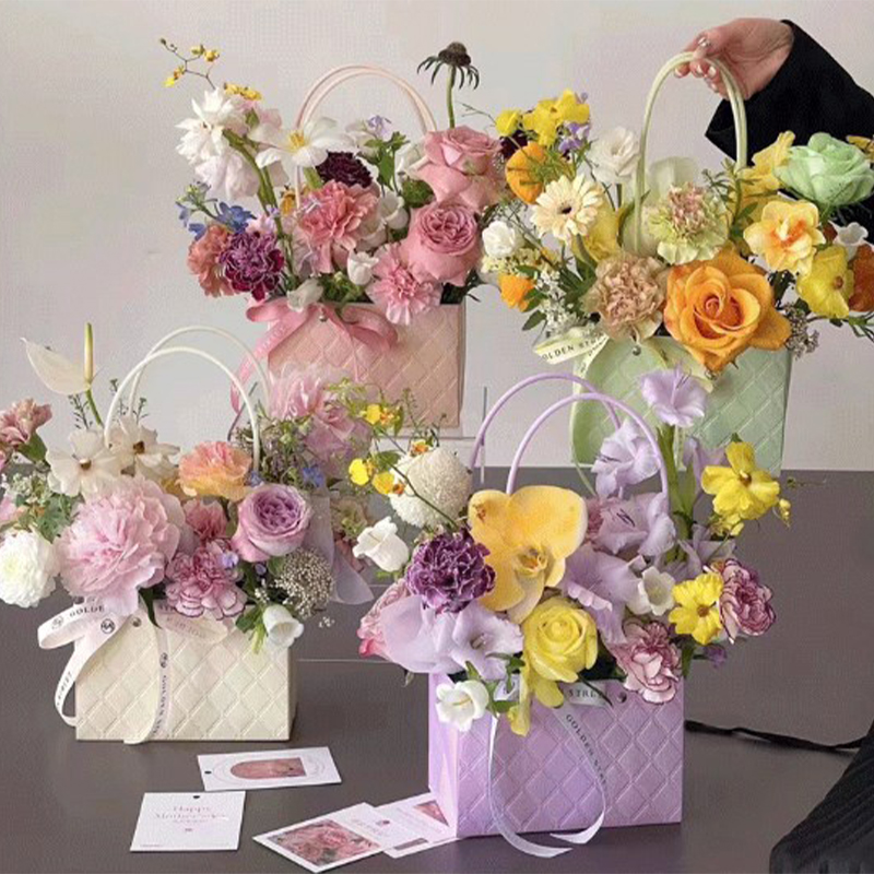 Portable Flower Packaging Box  - Flower Wrap Kraft recension och pris